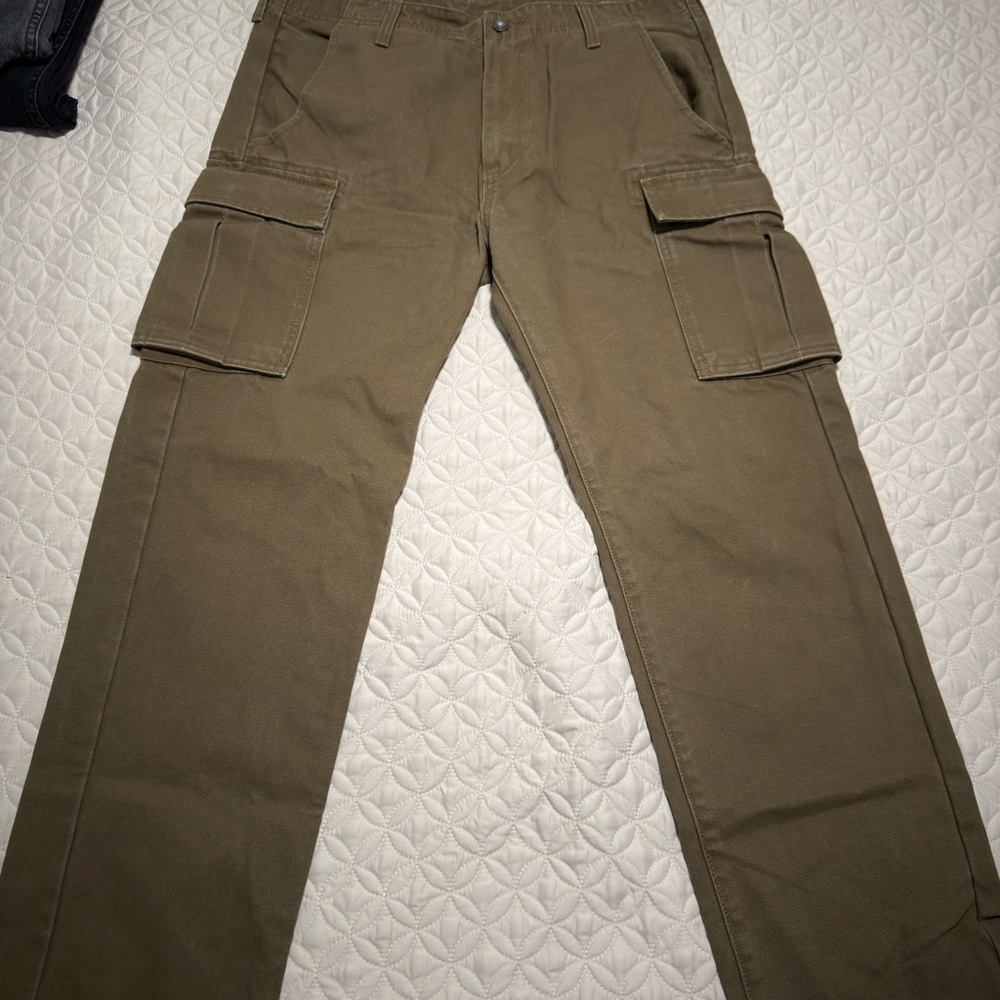 Men's Olive Cargo Pants